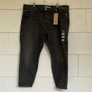 Levi's Black Wedgie Skinny Jeans - Size 22W - NWOT